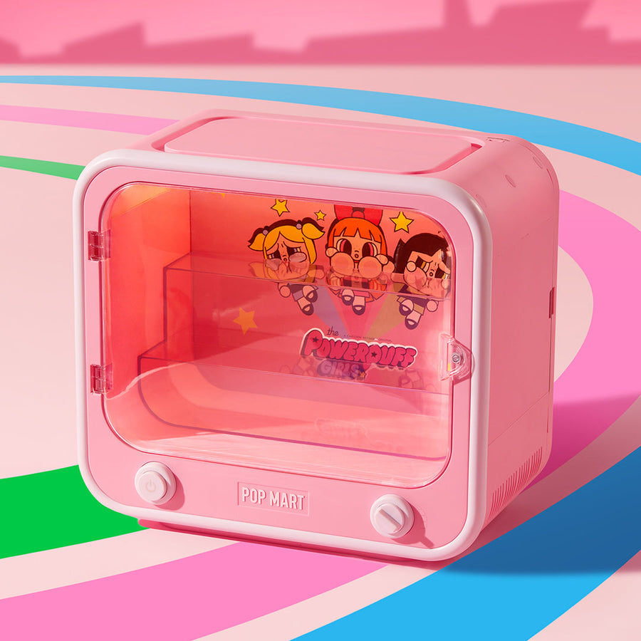 CRYBABY x Power puff Girls Series-TV Set Luminous Display Container