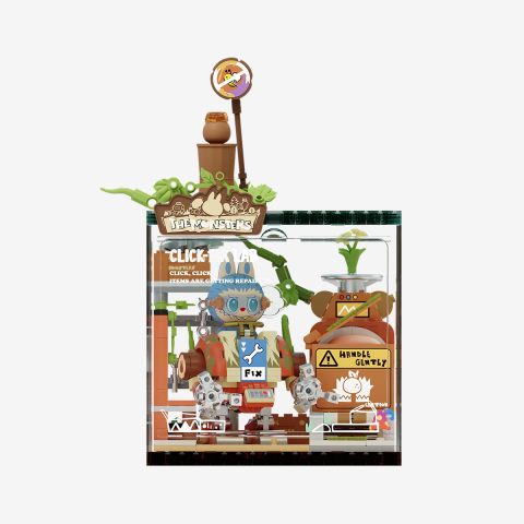 THE MONSTERS Forest Secret Base Series Blocks-Playful Home
