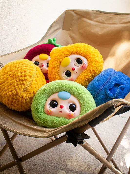 Baby Three Orchard zipper bag plush blind box