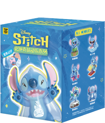 Disney Stitch Cute Action Series Figures Blind Box