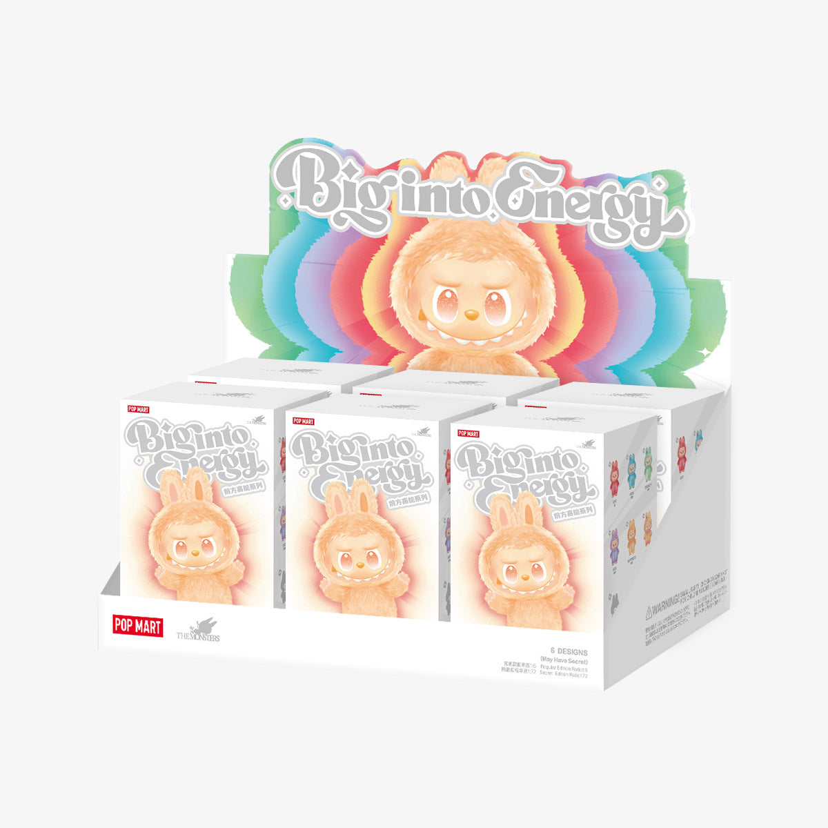 The Monsters Labubu Big into Energy Series-Vinyl Plush Pendant Blind Box