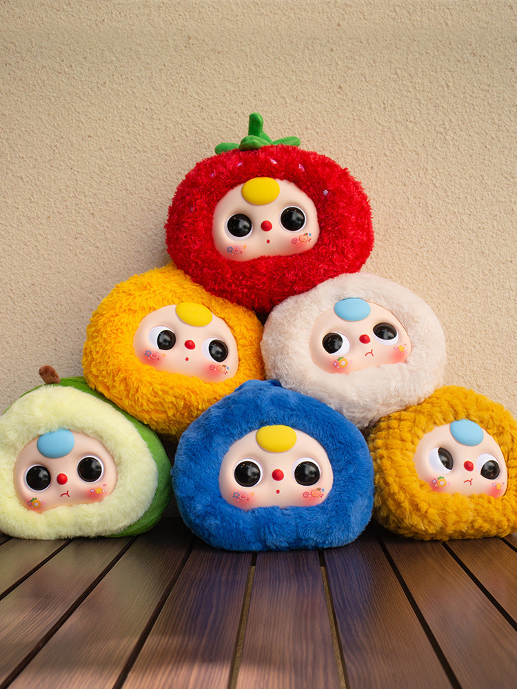 Baby Three Orchard zipper bag plush blind box