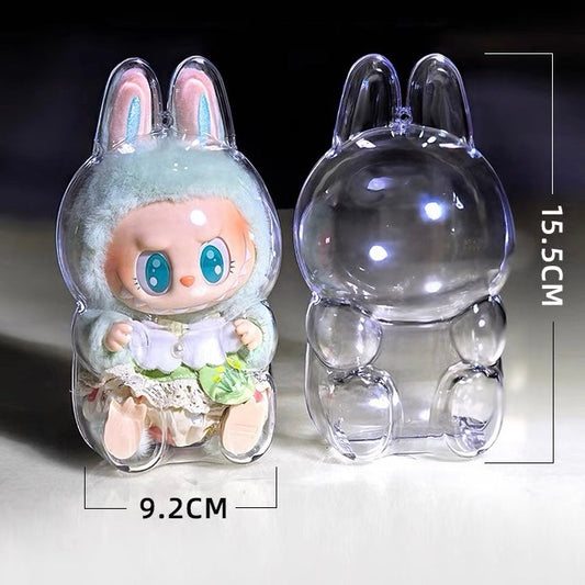 POP MART The Monsters V2 Serie Asiento Acrílico Protector