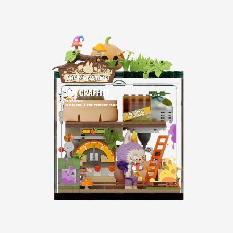 THE MONSTERS Forest Secret Base Series Blocks-Playful Home