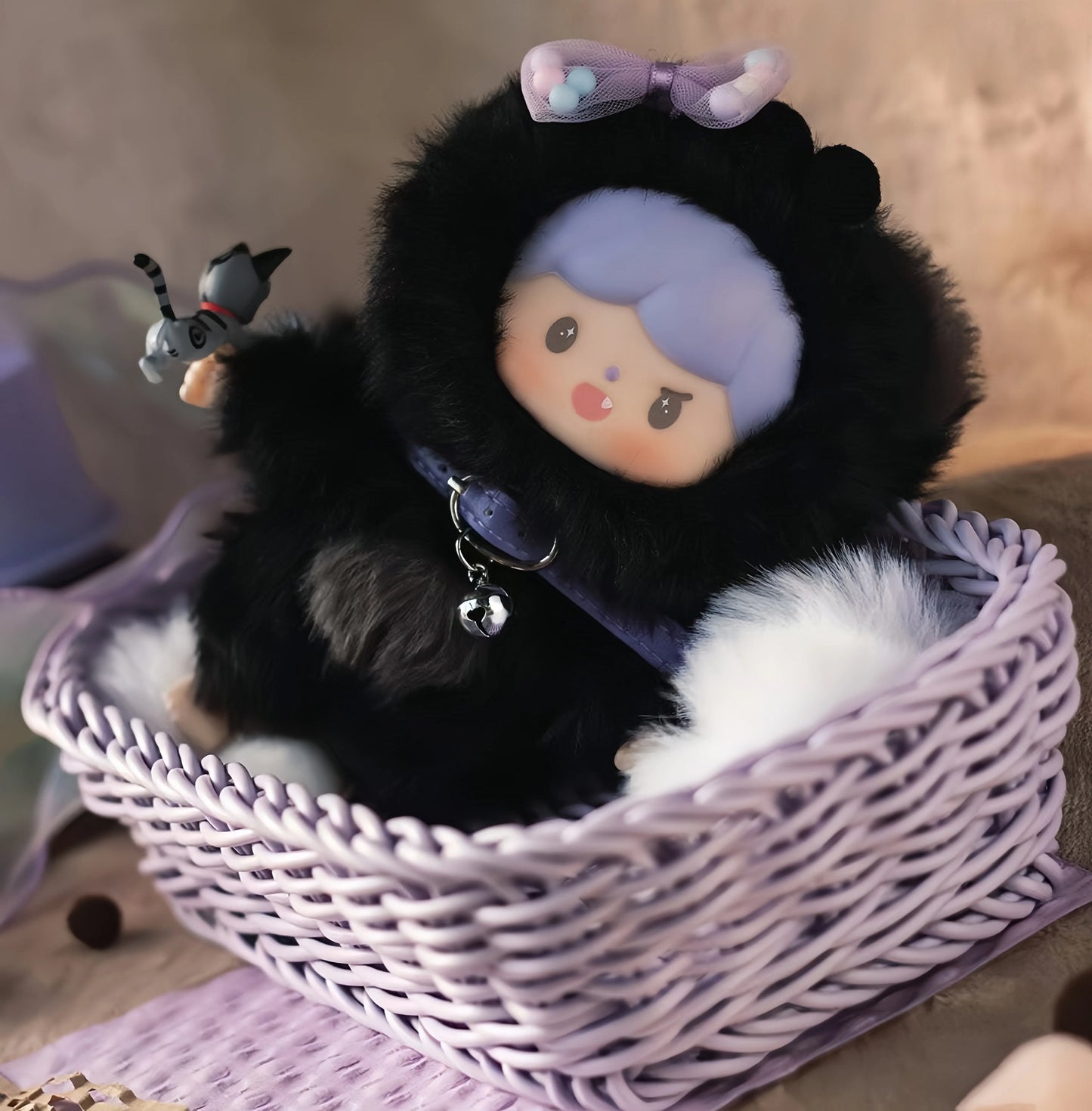 zZoton My Little Cat Series Vinyl Plush, Blind Box