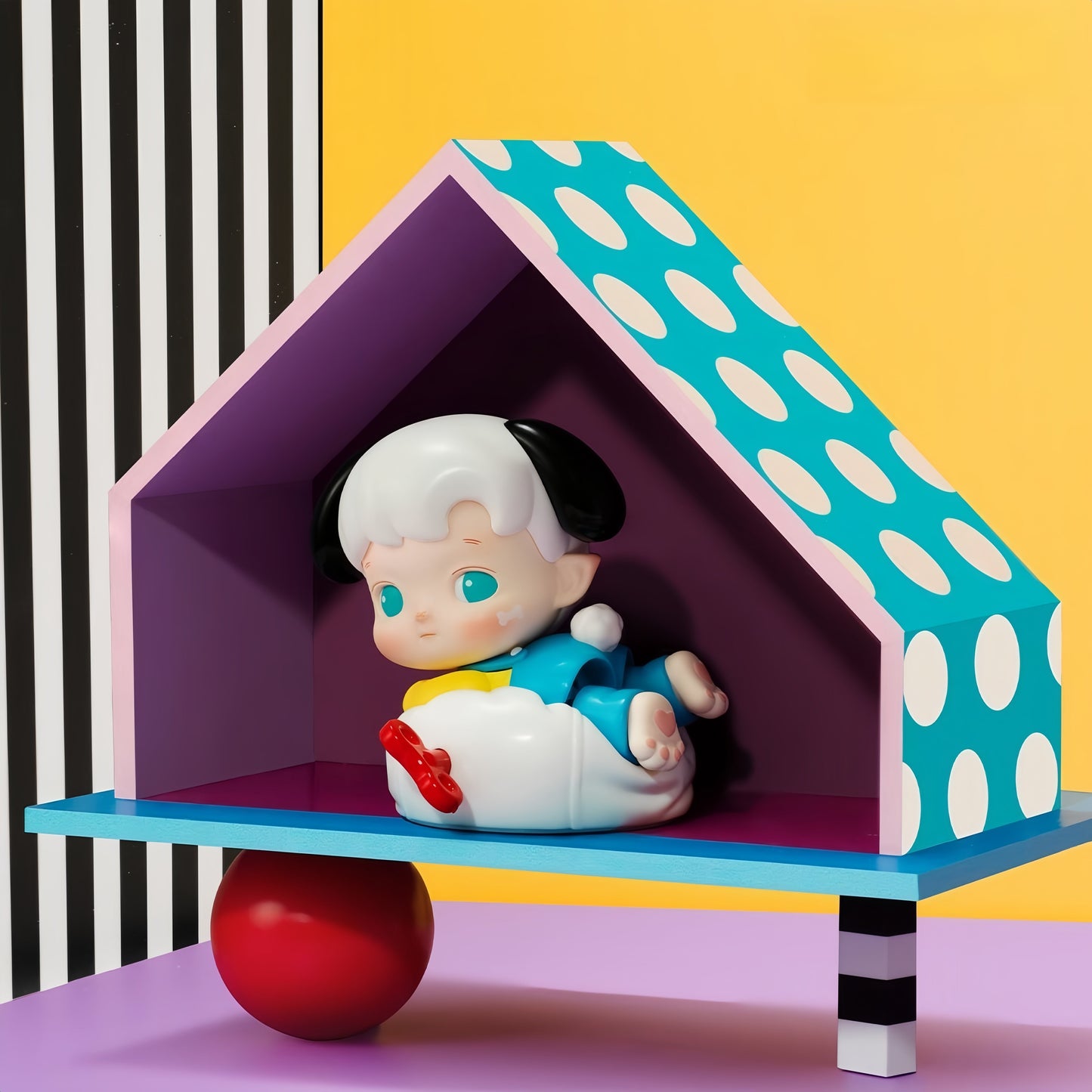 HACIPUPU Rolling Time Machine Series Figures, Blind Box