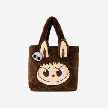 Serie de Bolsos Clásicos-Bolso de Peluche Reversible LABUBU