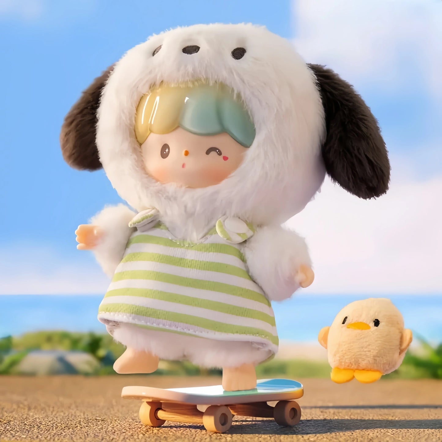 Zzoton x Sanrio Love-League Buddies Series Plush Blind Box
