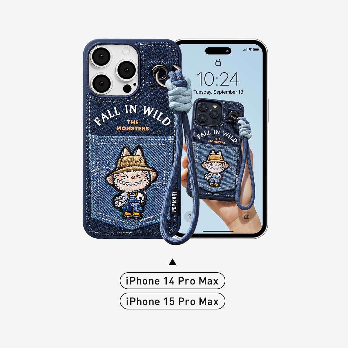 The Monsters Fall in WildSeries-Lanyard Phone Case