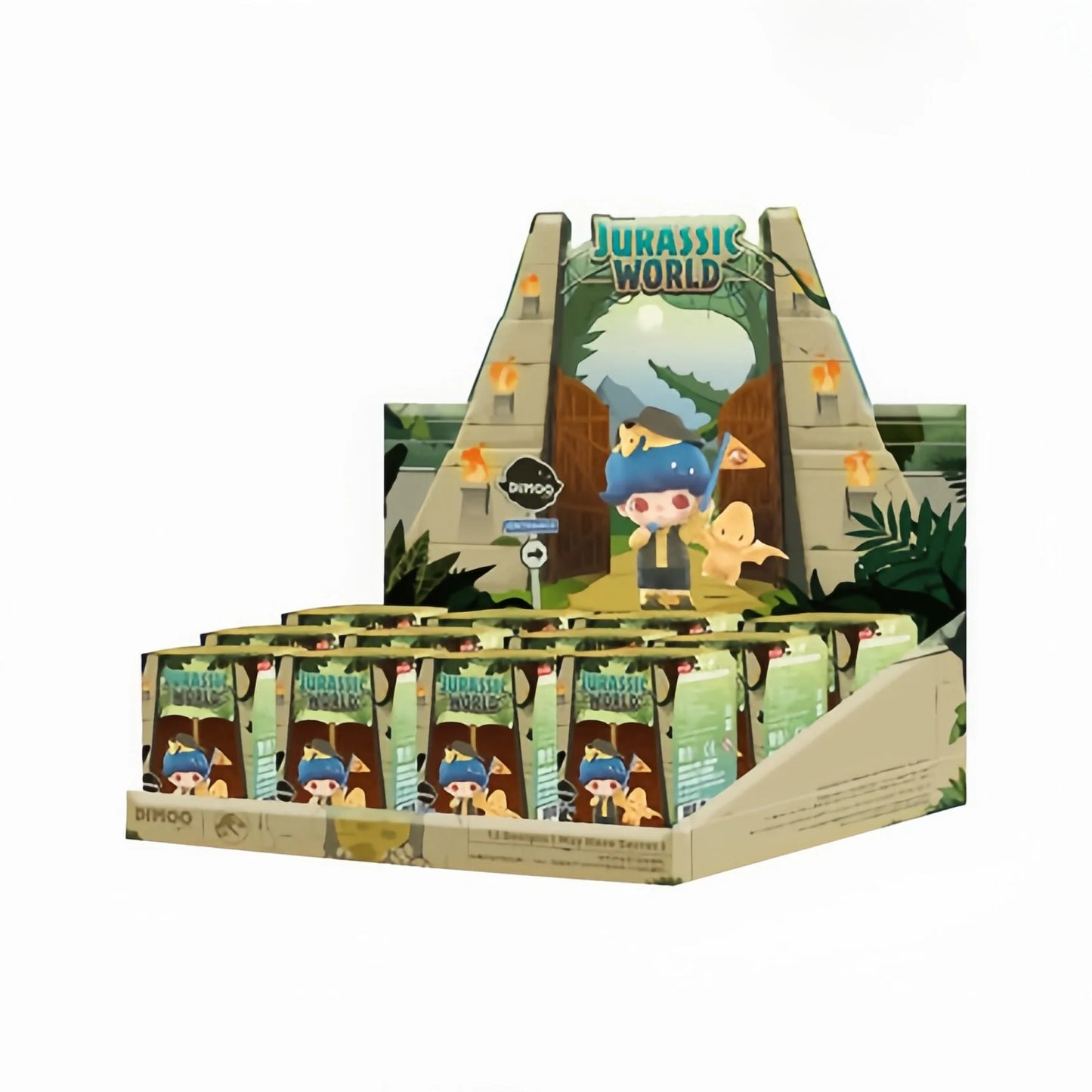 DIMOO Jurassic World Series Figures, Blind Box