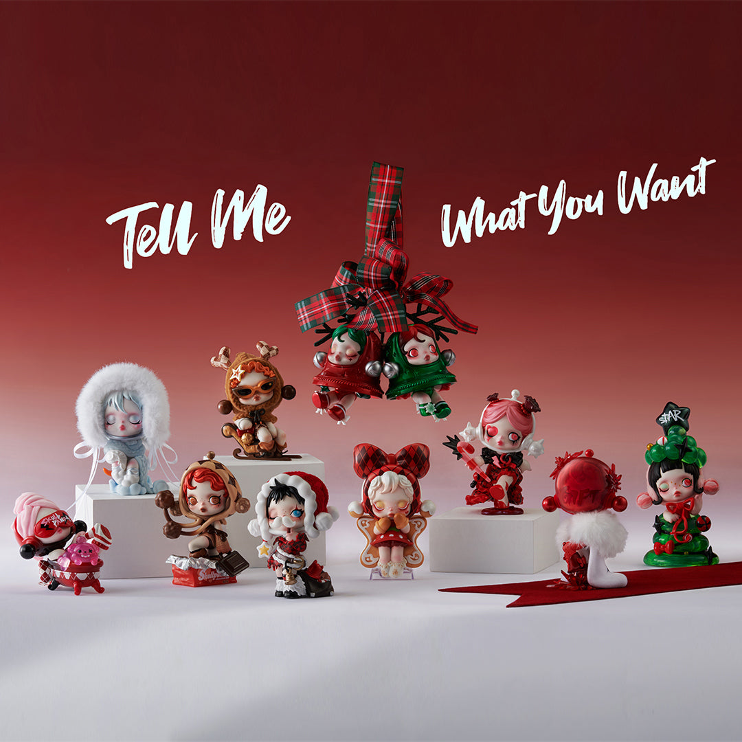 POP MART Skullpanda Tell Me What You Want Series Christmas Theme Blind Box