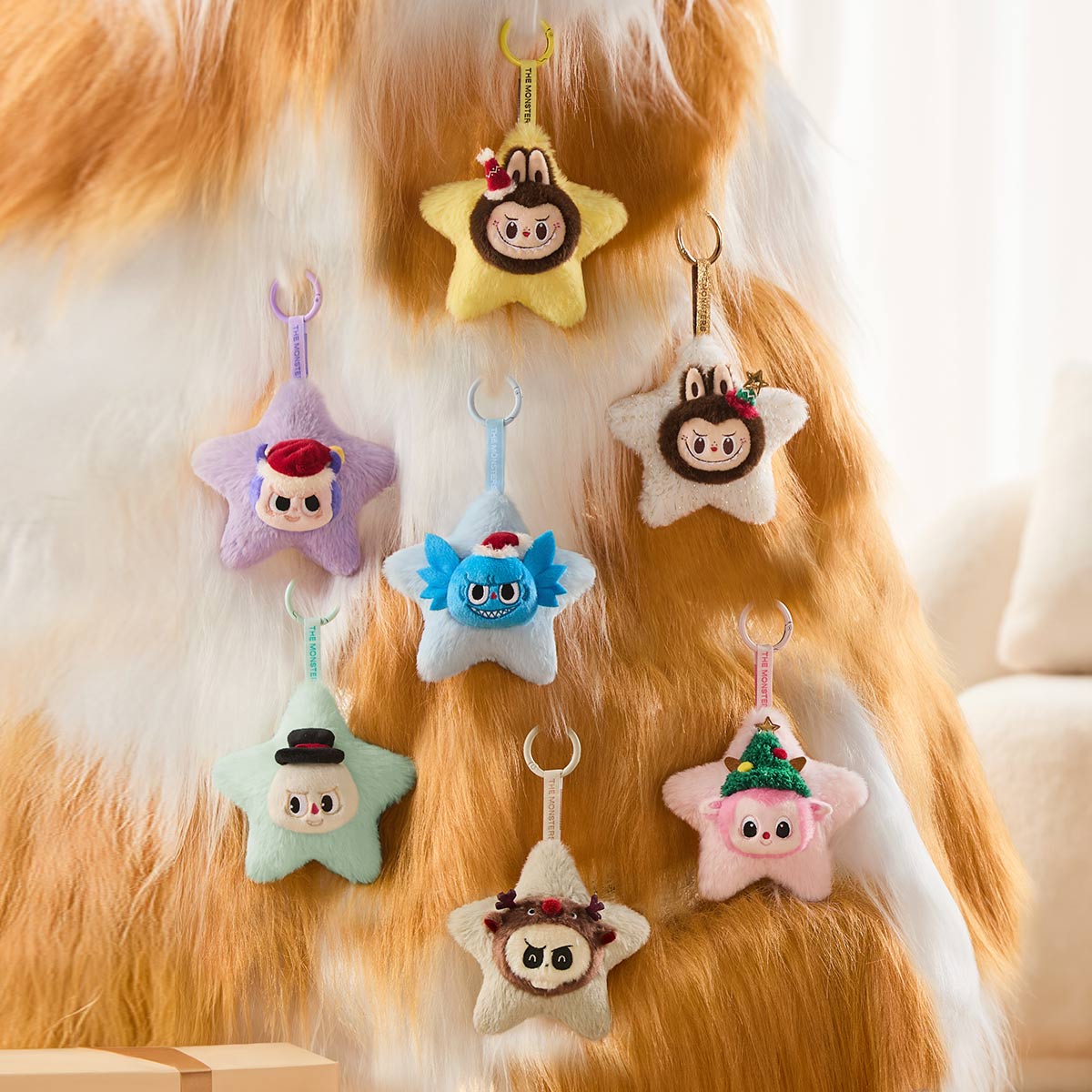 The Monsters Classic Series-Sparkly Plush Pendant Blind Box