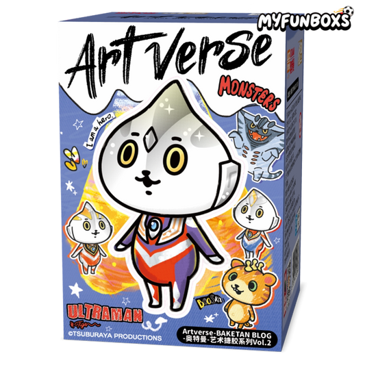 Artverse Ultraman Monster Art Soft Vinyl Series Baketan Vol.2 Series Figure Blind Box