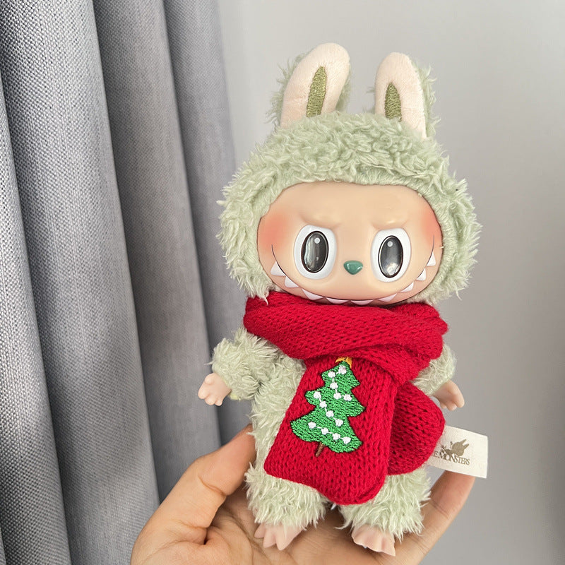 Traje de suéter de Navidad Labubu