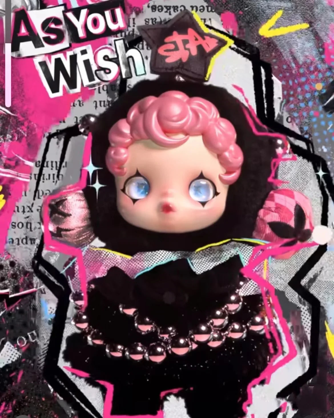 SKULLPANDA As You Wish Plush Doll, Thailand Limited