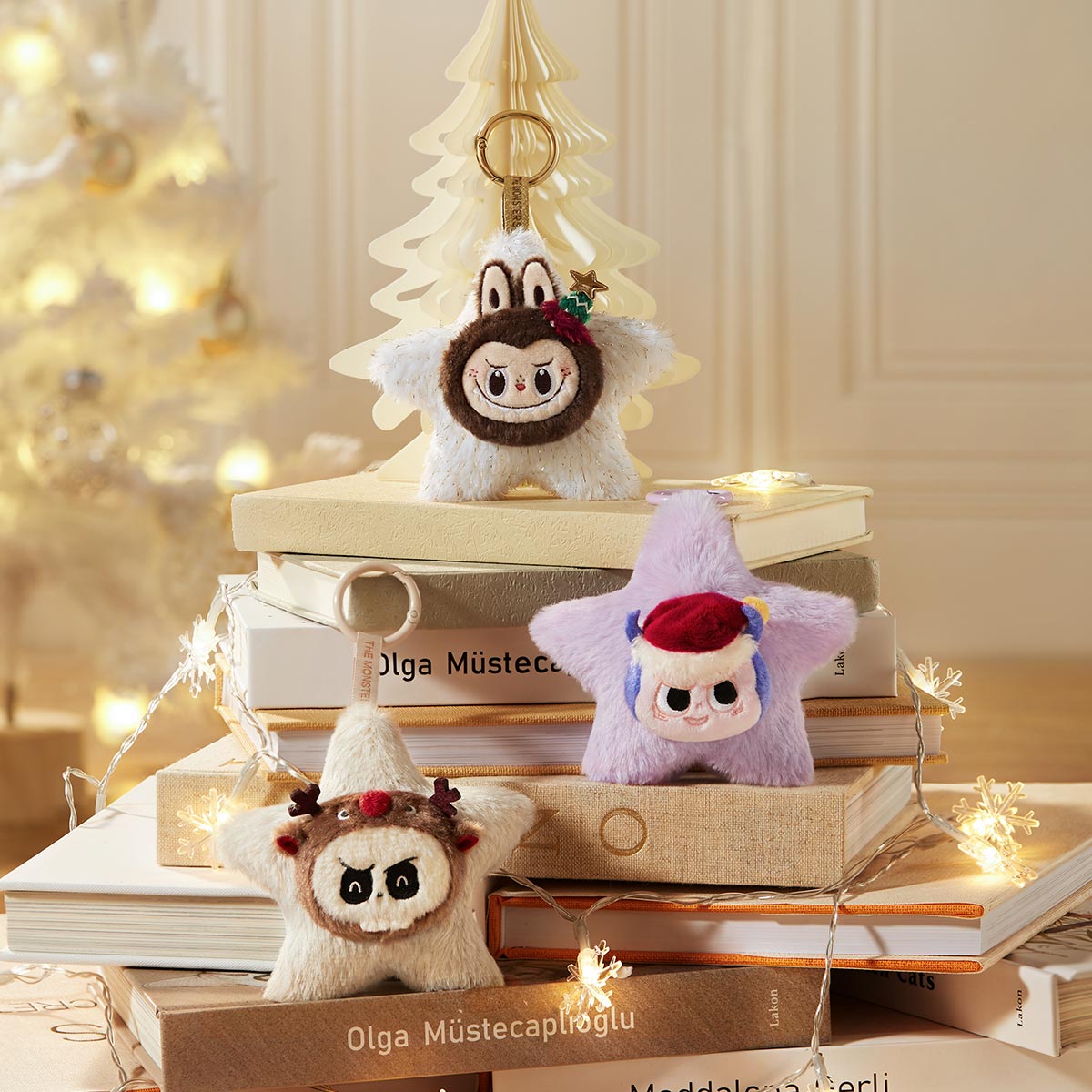 The Monsters Classic Series-Sparkly Plush Pendant Blind Box
