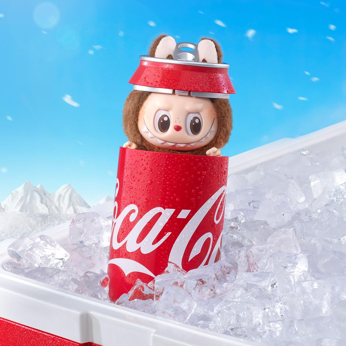 Labubu x Coca-Cola Vinyl Plush Pendant Series