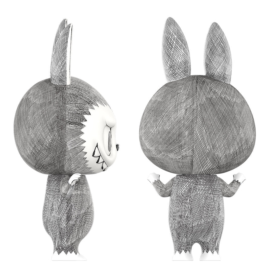 MEGA LABUBU 400% Sketch, Globally Limited