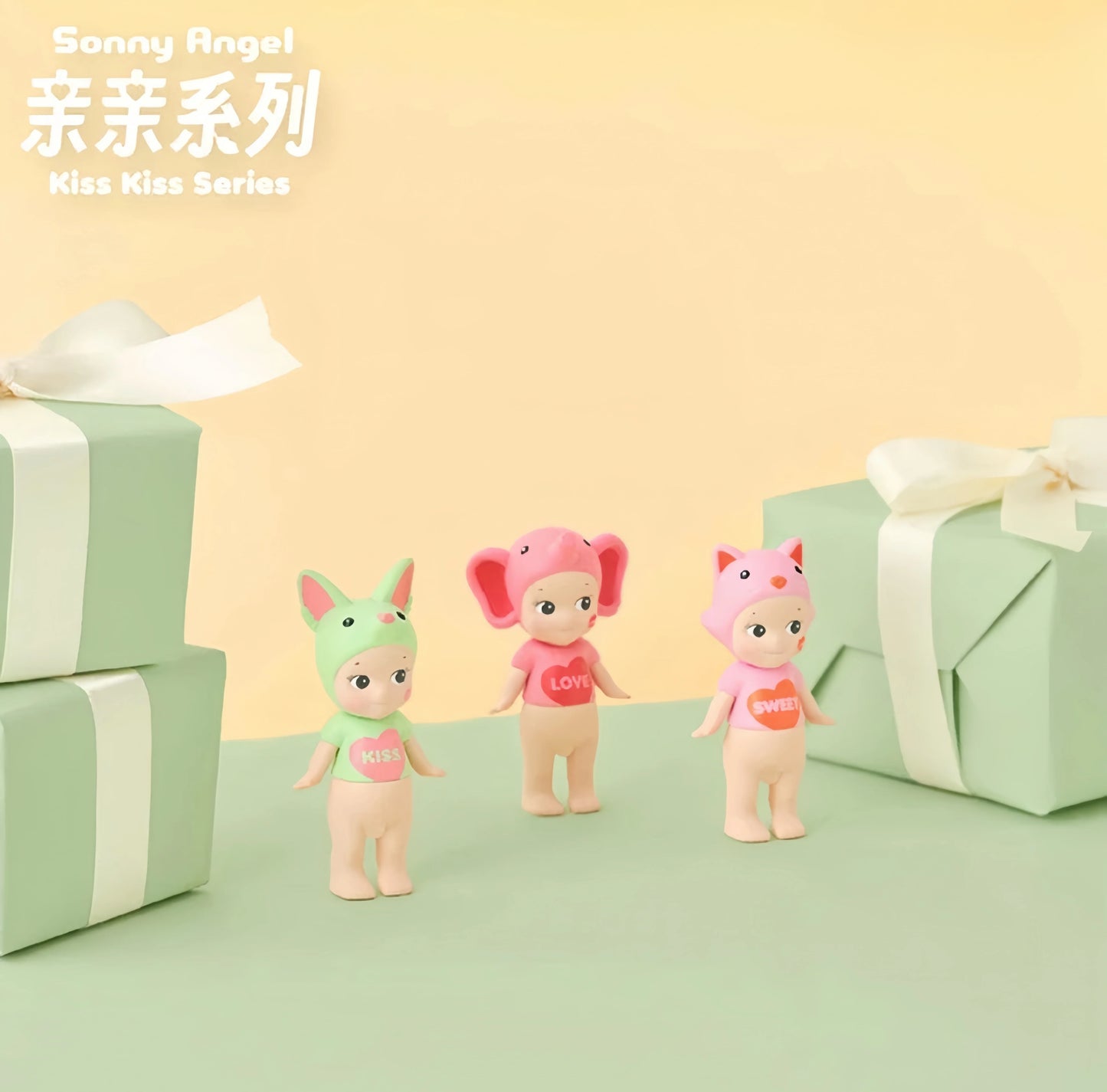 Sonny Angel Kiss Kiss Series Figures, Blind Box