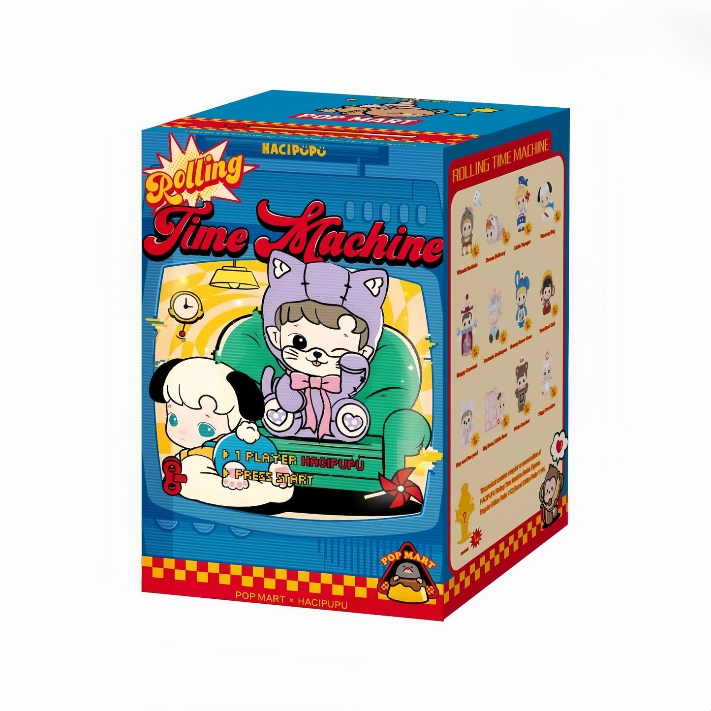 HACIPUPU Rolling Time Machine Series Figures, Blind Box