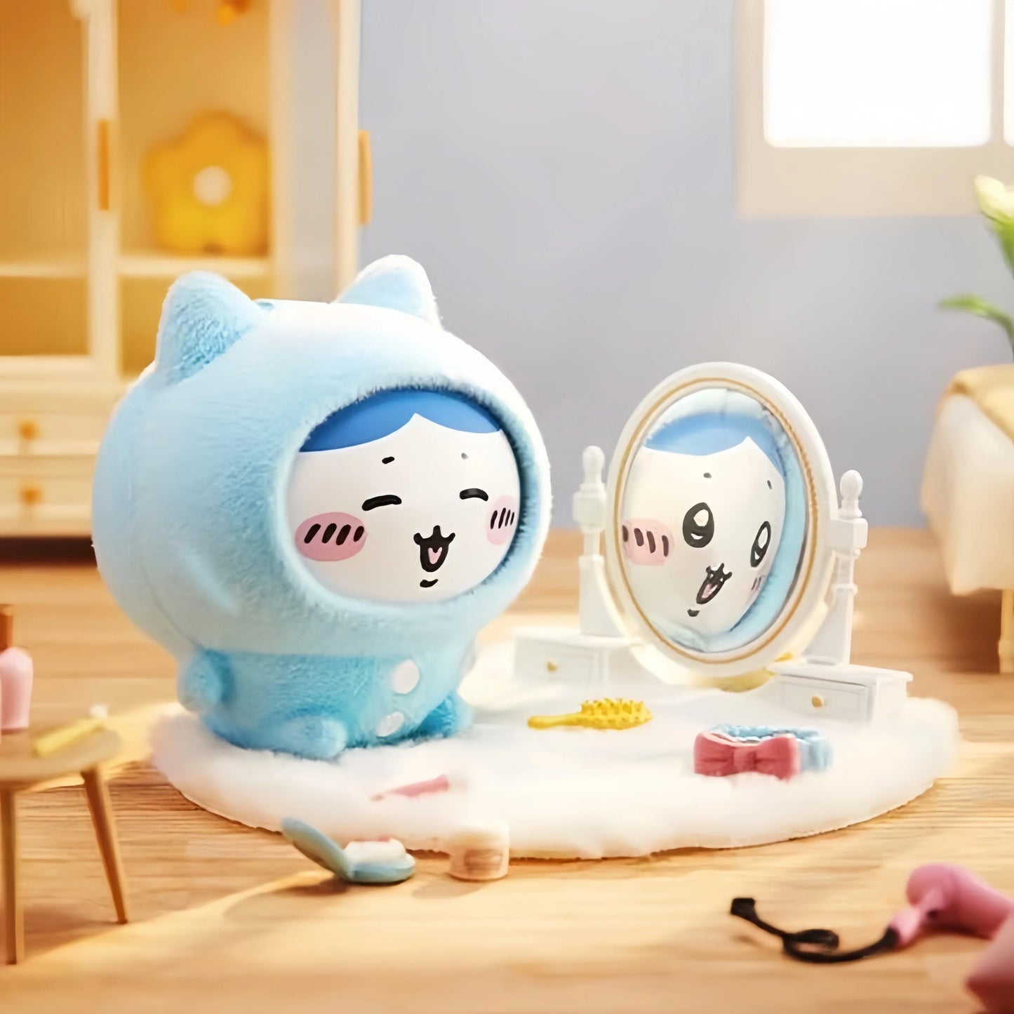 Chiikawa Pajamas Face Changing Figures, Blind Box
