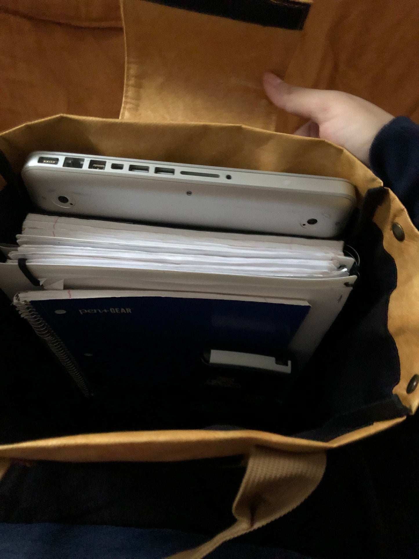 HIRONO Originals-Tyvek Messenger Bag