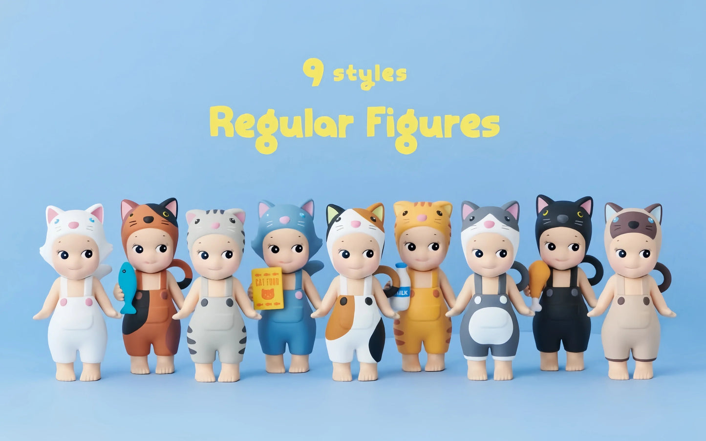 Sonny Angel Cat Life Series Figures, Blind Box
