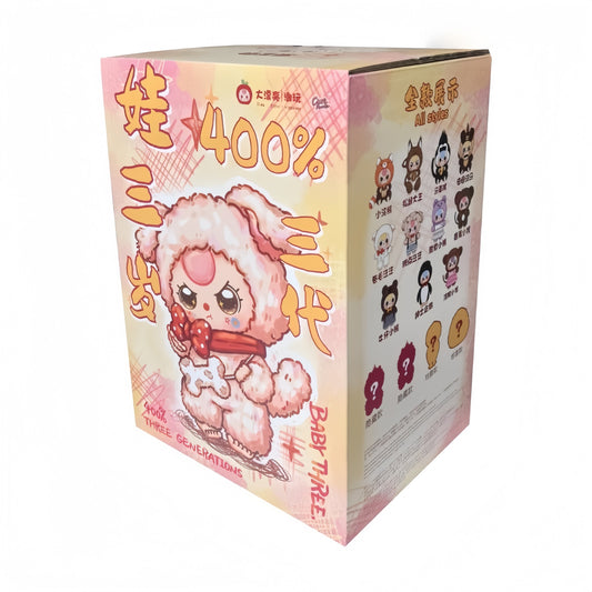 Baby Three-400% V3 Plush Dolls, Blind Box