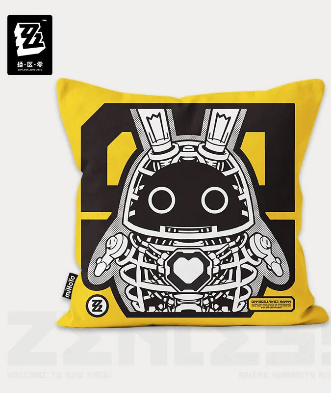 Zenless Zone Zero Tuning Series Bangboo Throw Pillow
