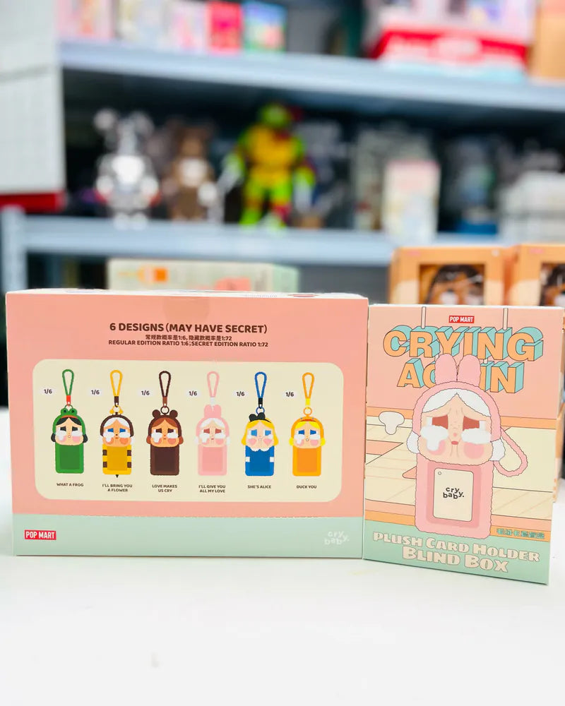 CRYBABY Crying Again Series-Plush Card Holder Dolls