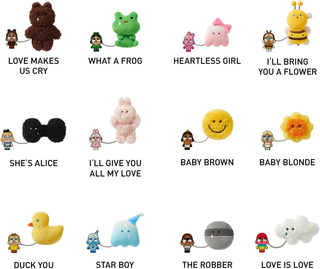 CRYBABY Crying Again Series-Plush Badge Blind Box