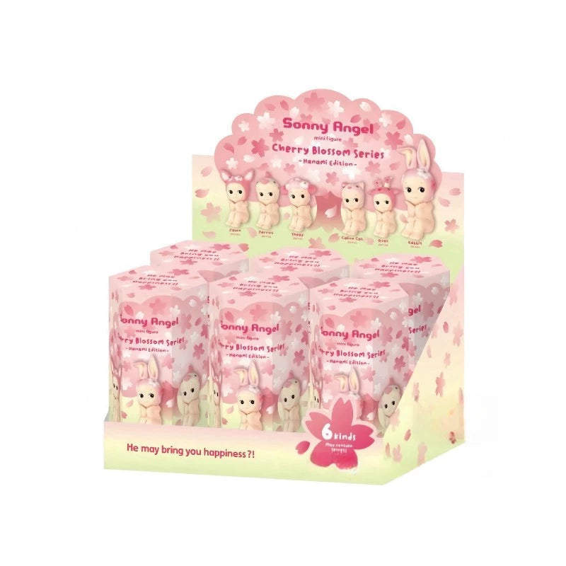 Sonny Angel Cherry Blossom Series Figures, Blind Box 1 SET(6 BOXES)
