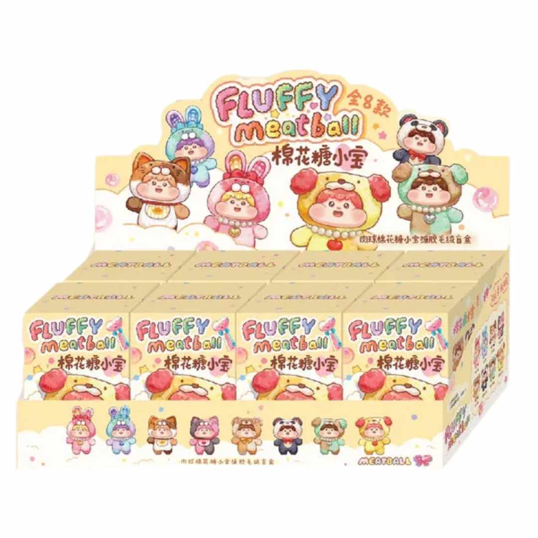 Fluffy Meatball Vinyl Plush Blind Box