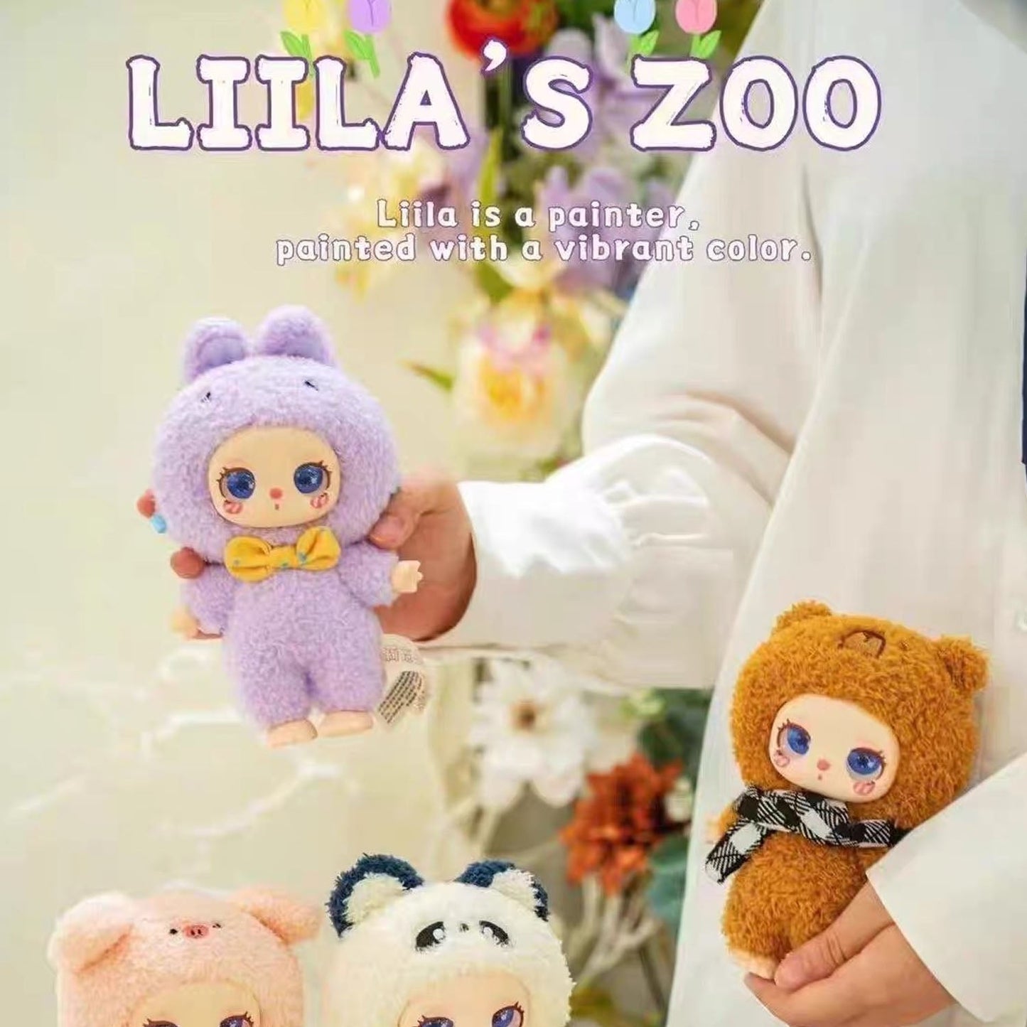 Liila Lucky Cat V2 Zoo Vinyl Plush Blind Box