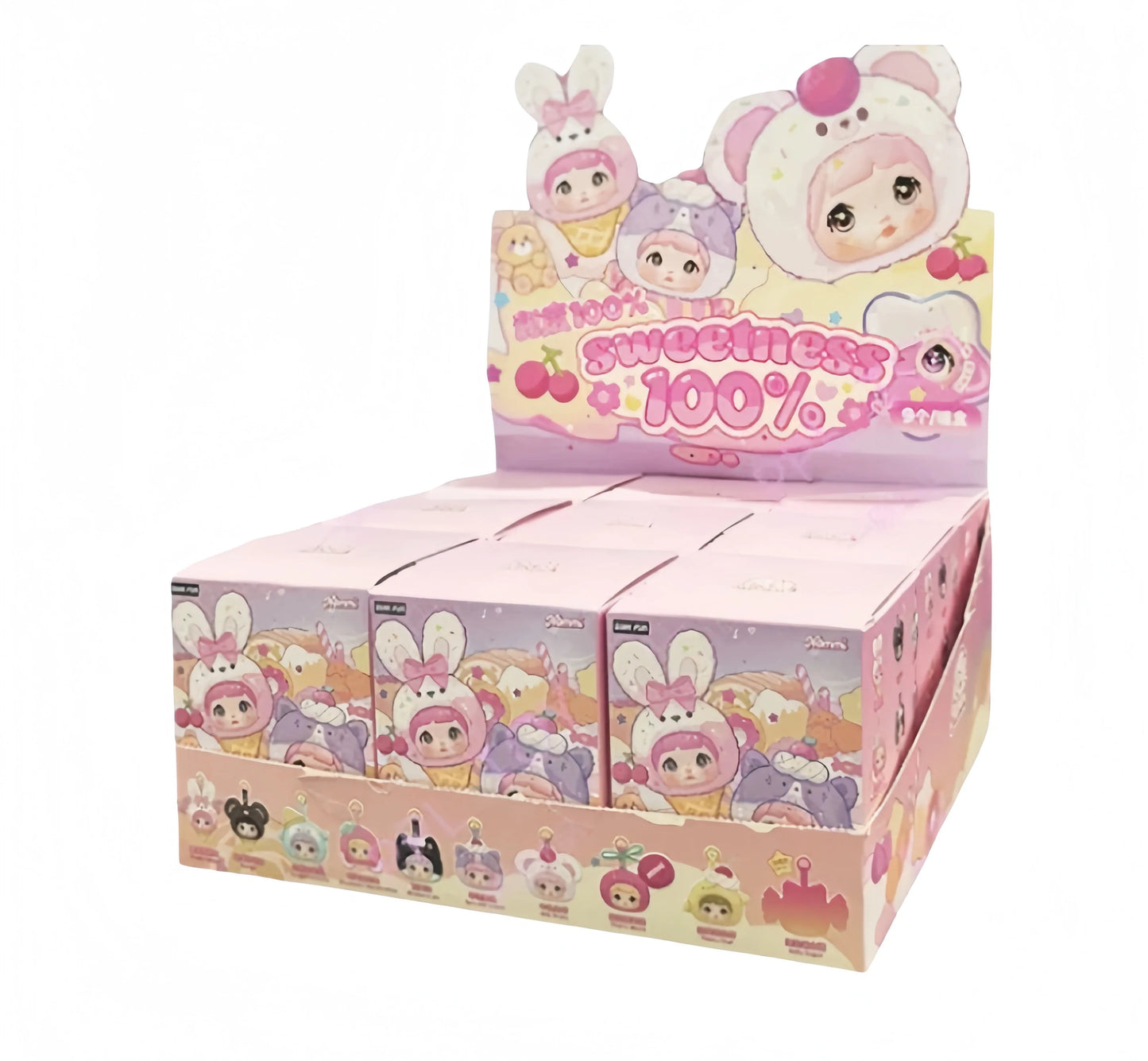 Nommi Glutinous Rice 100% Sweetness Series Plush Blind Box