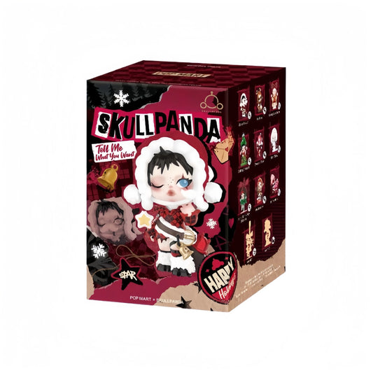 POP MART Skullpanda Tell Me What You Want Series Christmas Theme Blind Box