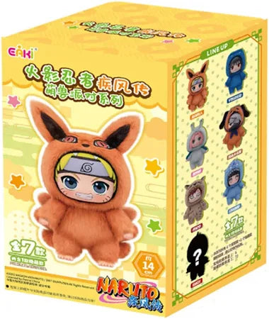 Naruto Beast Party Plush Keychains Gift Blind Box