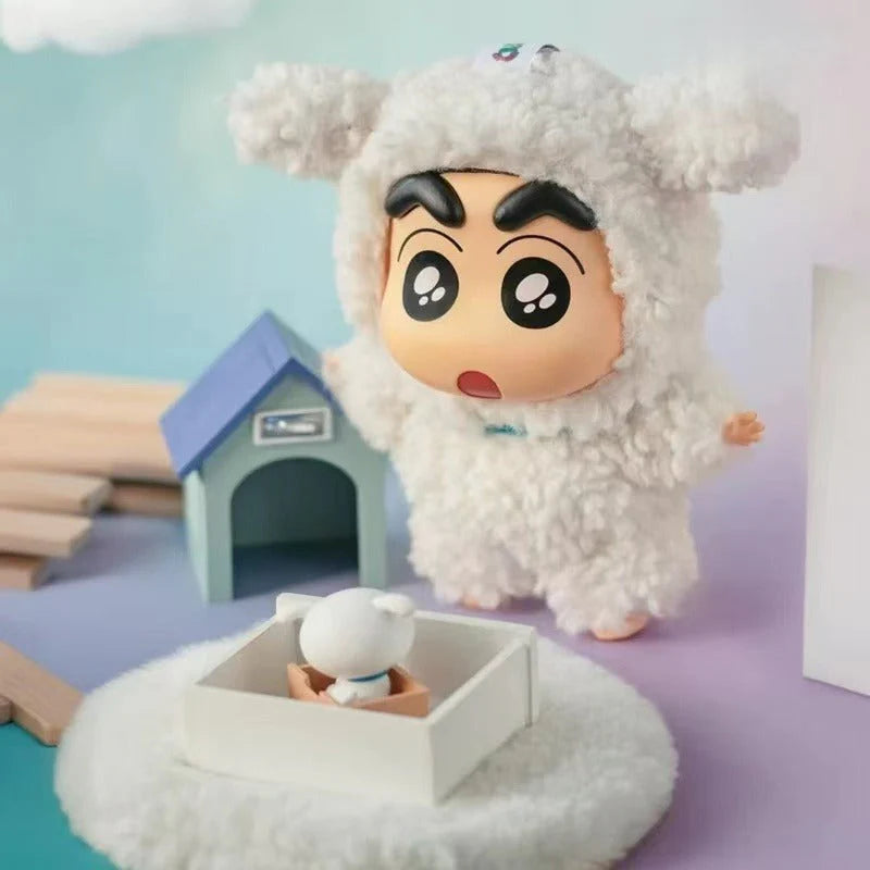 ¡Crayon ShinChan Fiesta de Juego! Serie de Colgantes de Peluche Caja Ciega