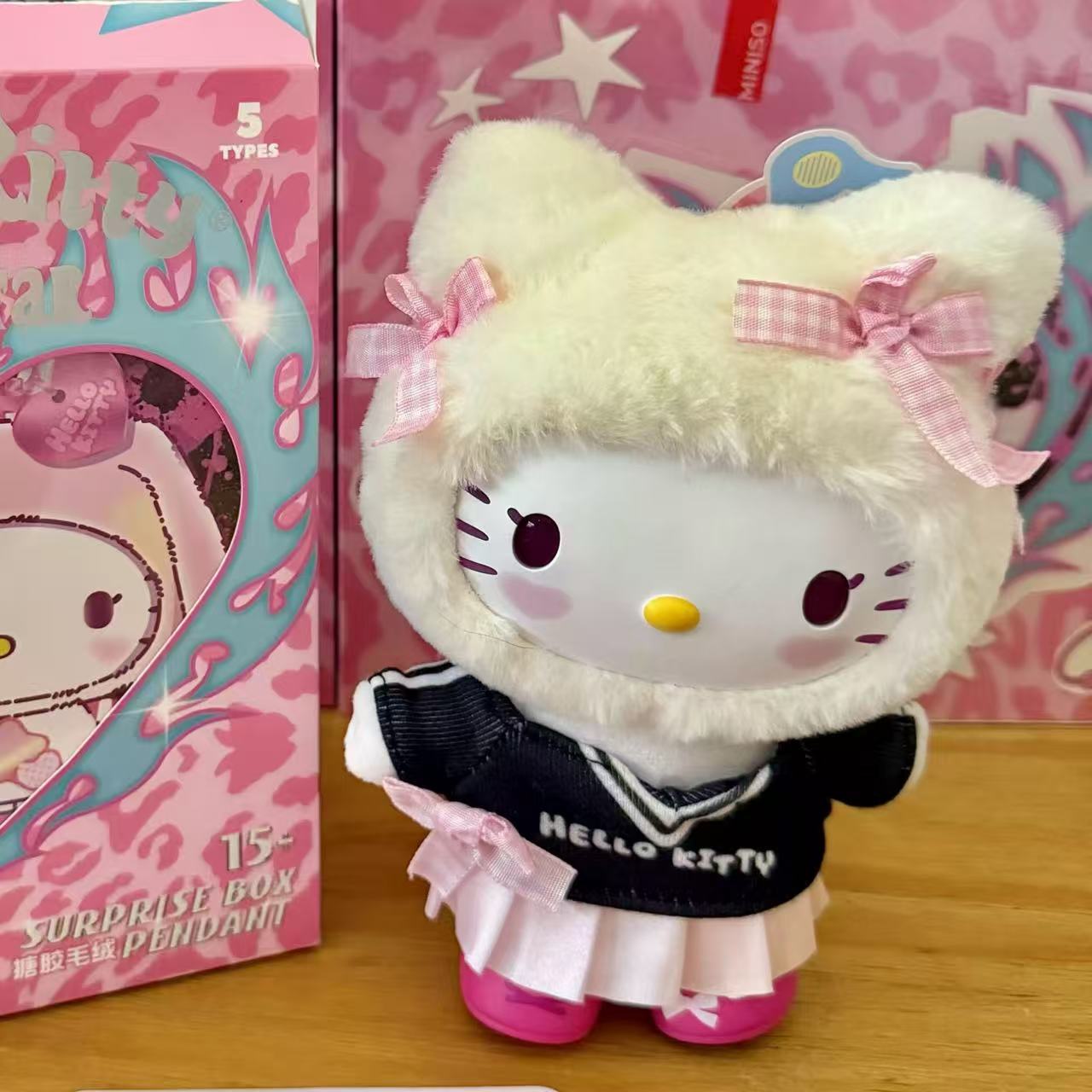 Sanrio Characters Pop Star-Hello Kitty Sereis Blind Box Plush Doll