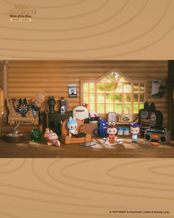 Pop Mart - The Monsters Home of the Elves Series (Random 1 box)