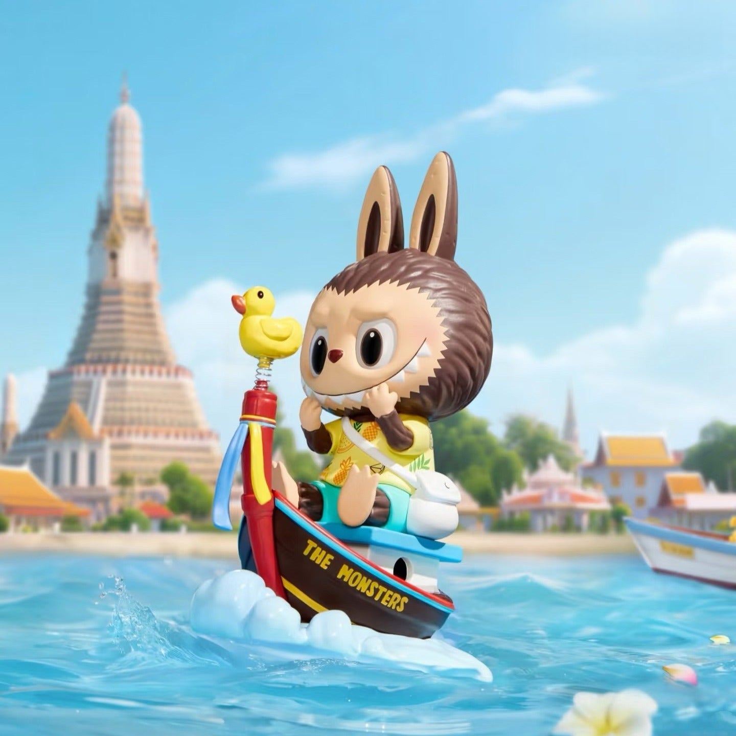 Labubu The Monsters Long-Tail Boat (Thailand Exclusive) Figure