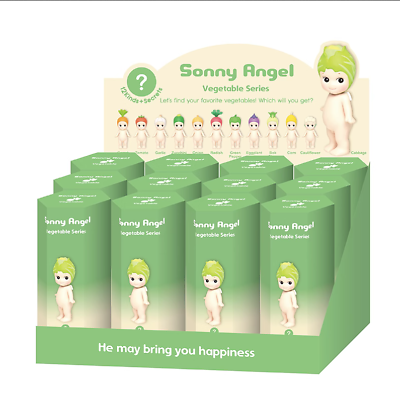 Sonny Angel Vegetable Series Figures, Blind Box 1 SET (12 BOXES)