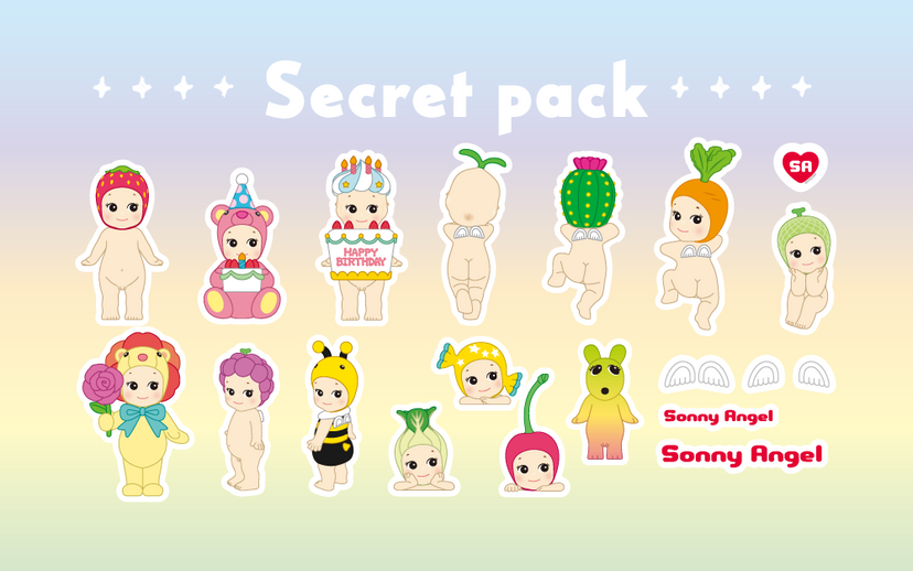 Sonny Angel STICKER PACK Series 2