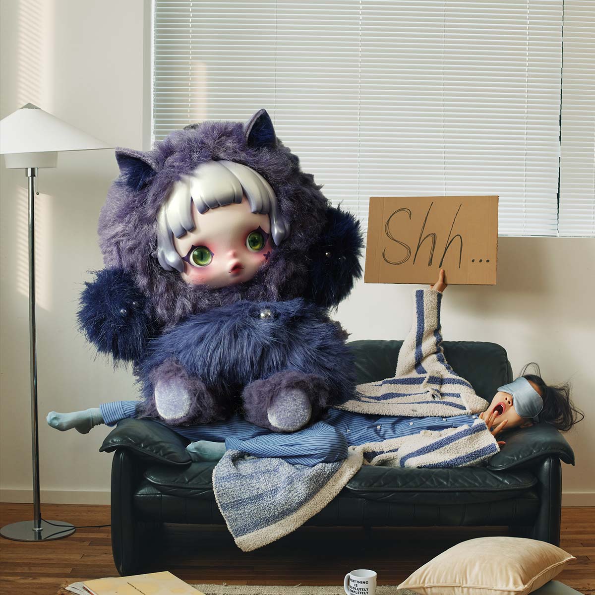 SKULLPANDA You Found Me! Series Plush Doll Pendant (Pre-Order)