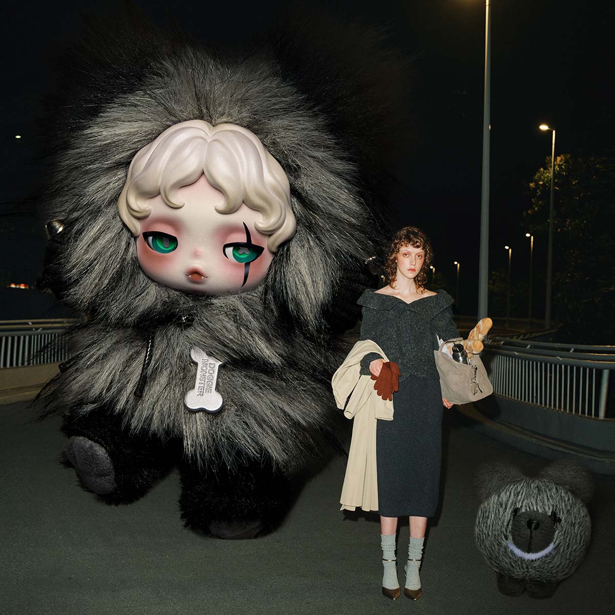SKULLPANDA You Found Me! Series Plush Doll Pendant (Pre-Order)