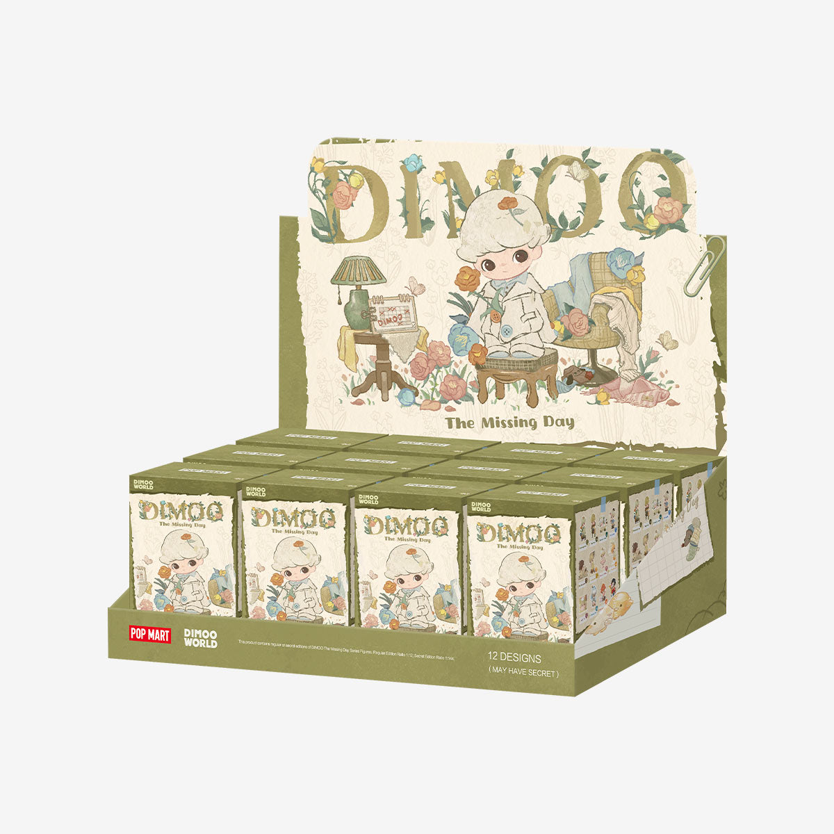 DIMOO The Missing Day Series Figures, Blind Box