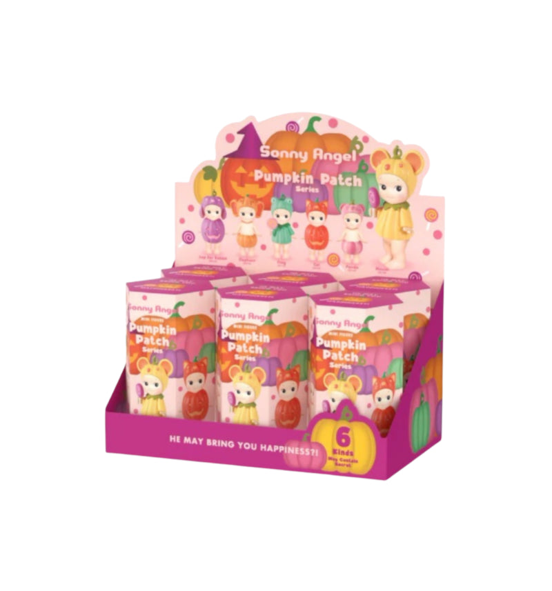 Sonny Angel Pumpkin Patch Series Figures, Blind Box 1 SET (6 BOXES)