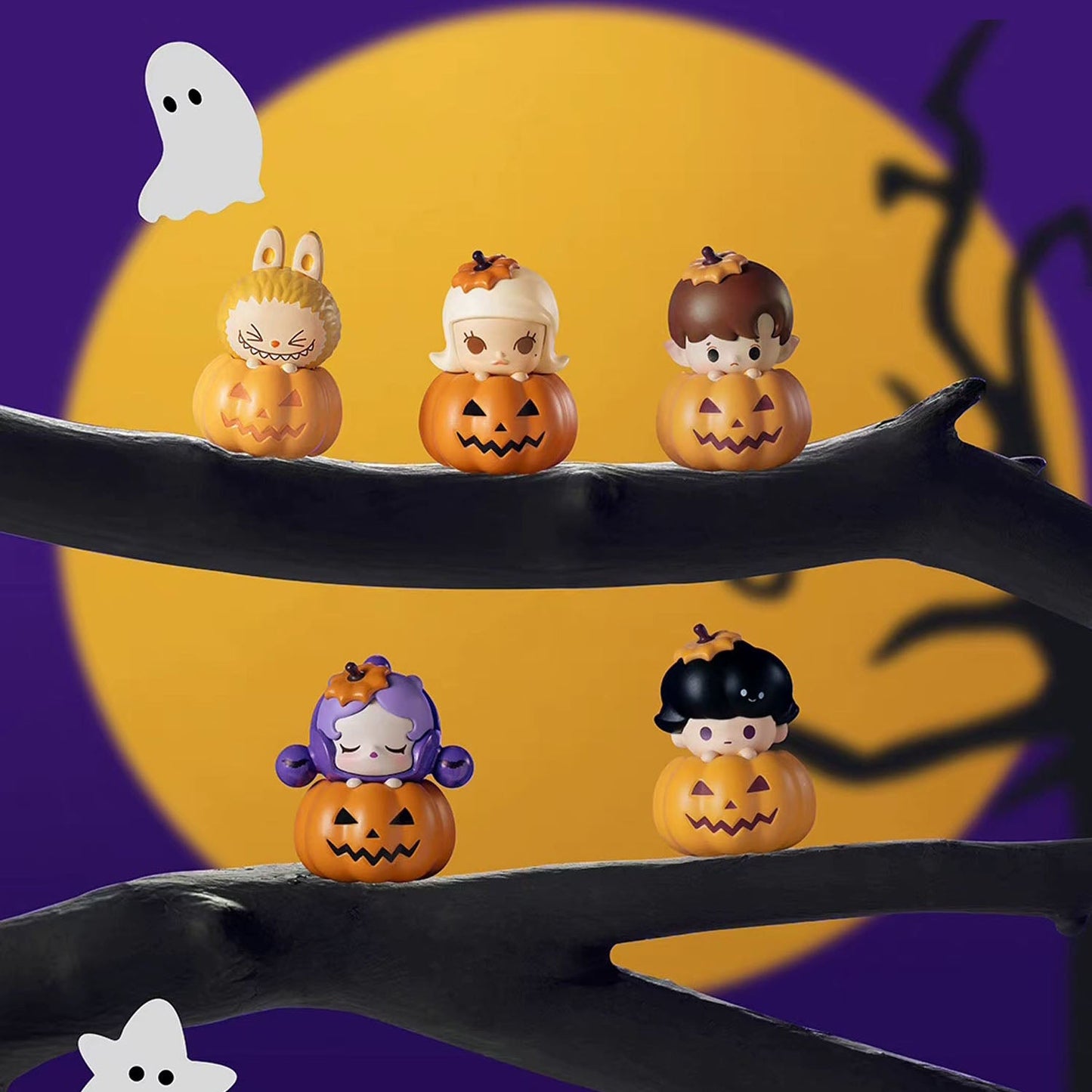 POP BEAN Pumpkin Halloween Series Mini Figures