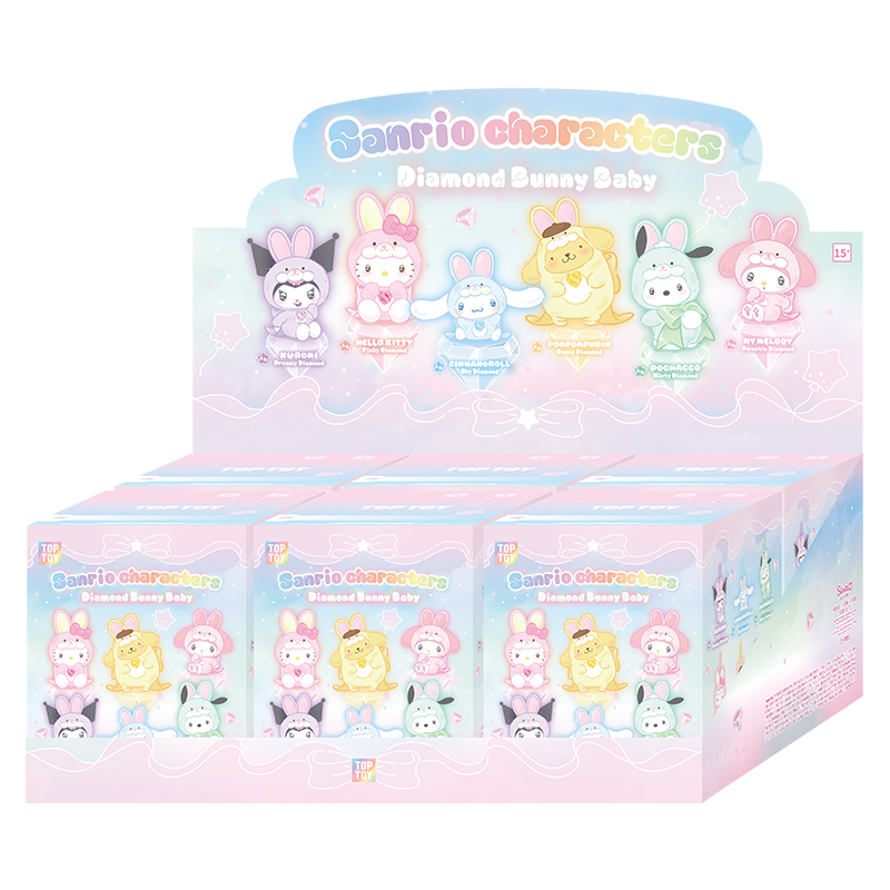 Sanrio Characters Diamond Bunny Baby Series Blind Box