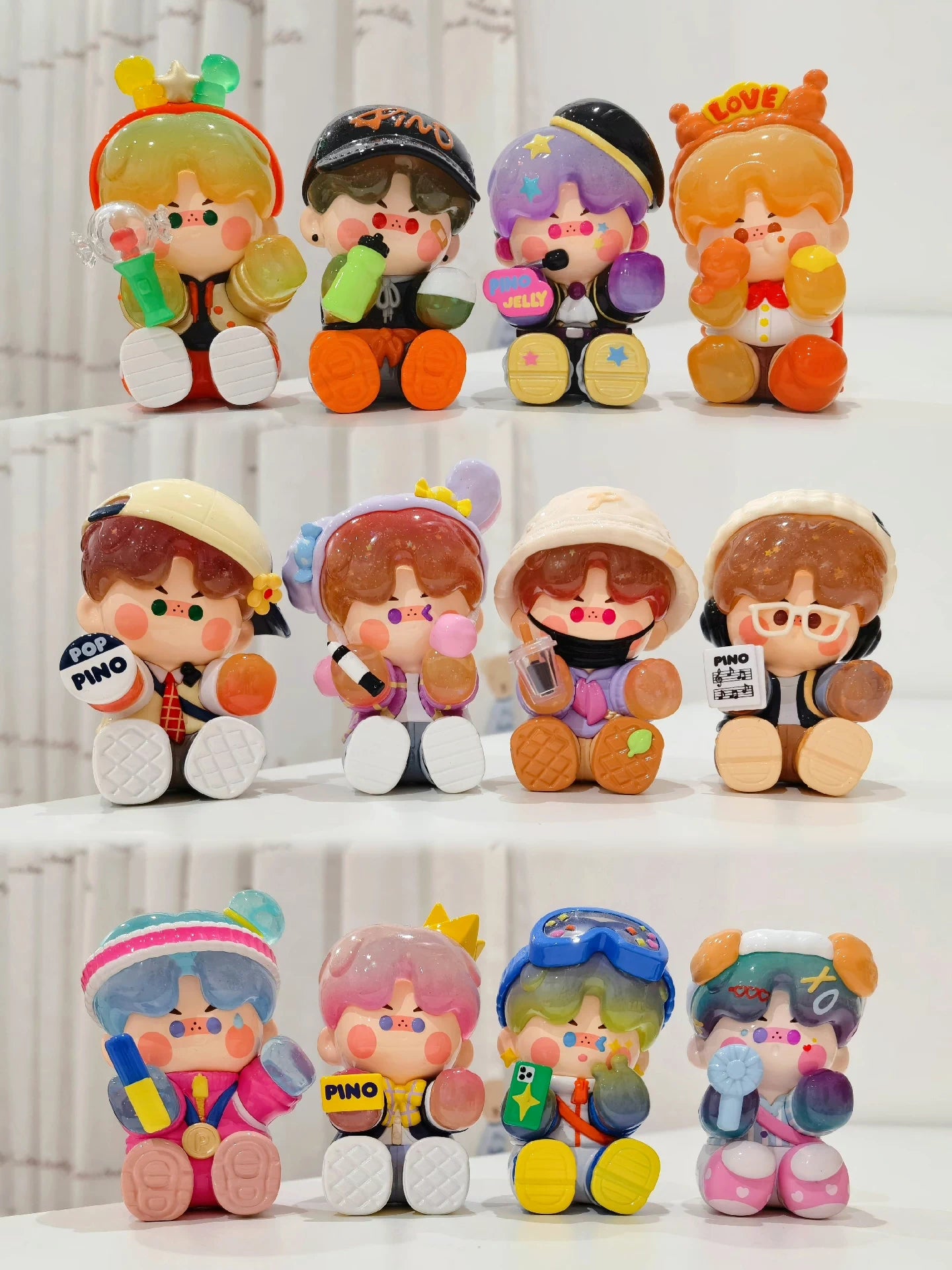 Pop Mart PINO JELLY Shining Plan Series(Whole Set Opened)